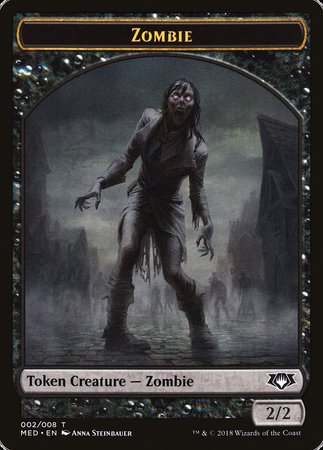 Zombie Token [Mythic Edition Tokens] | Jack's On Queen
