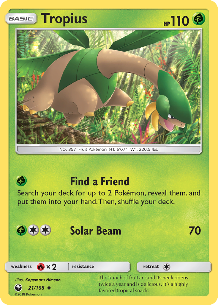 Tropius (21/168) [Sun & Moon: Celestial Storm] | Jack's On Queen