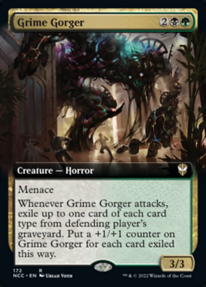 Grime Gorger (Extended Art) [Streets of New Capenna Commander] | Jack's On Queen