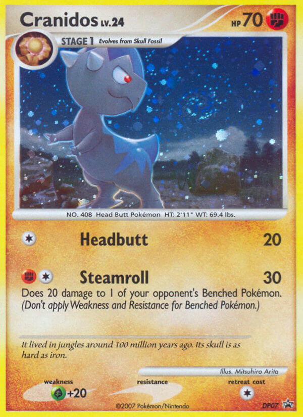 Cranidos (DP07) [Diamond & Pearl: Black Star Promos] | Jack's On Queen