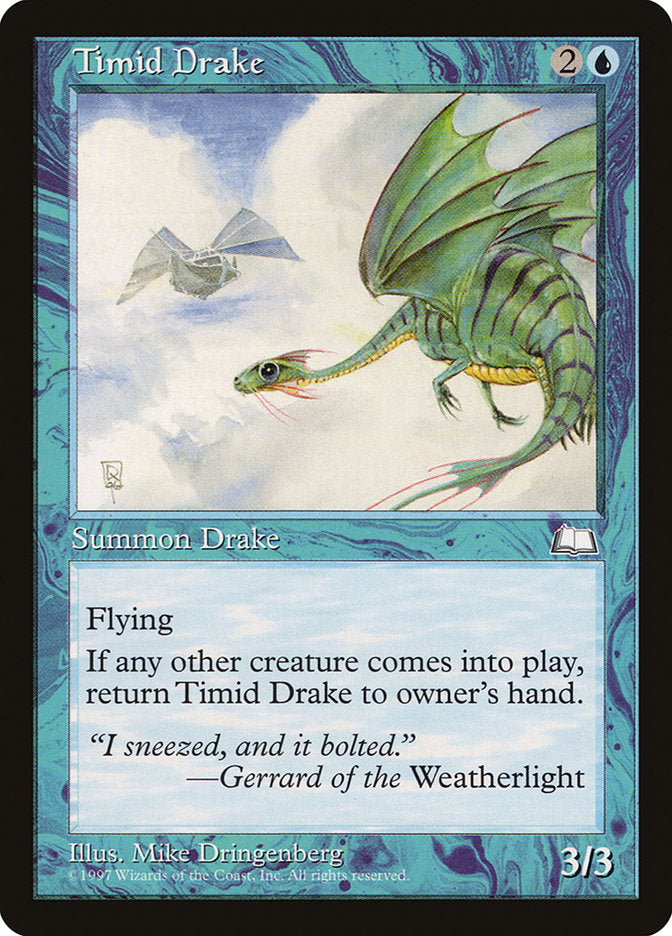 Timid Drake [Weatherlight] | Jack's On Queen