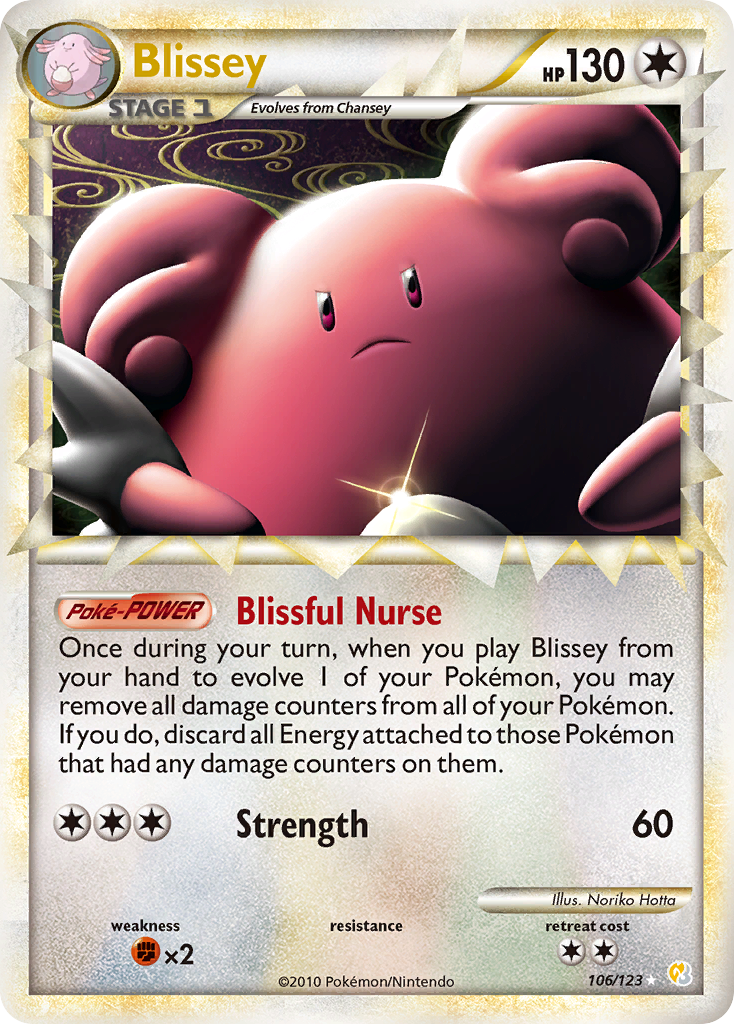 Blissey (106/123) [HeartGold & SoulSilver: Base Set] | Jack's On Queen