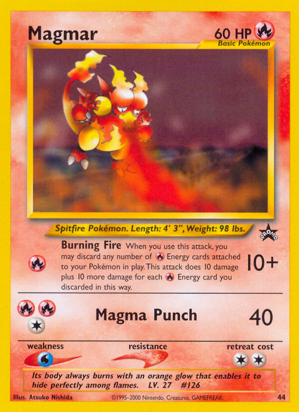 Magmar (44) [Wizards of the Coast: Black Star Promos] | Jack's On Queen