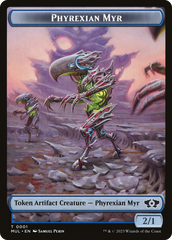 Phyrexian Myr // Phyrexian Hydra (11) Double-Sided Token [March of the Machine Tokens] | Jack's On Queen