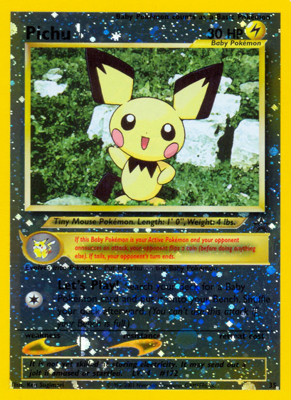 Pichu (35) [Wizards of the Coast: Black Star Promos] | Jack's On Queen