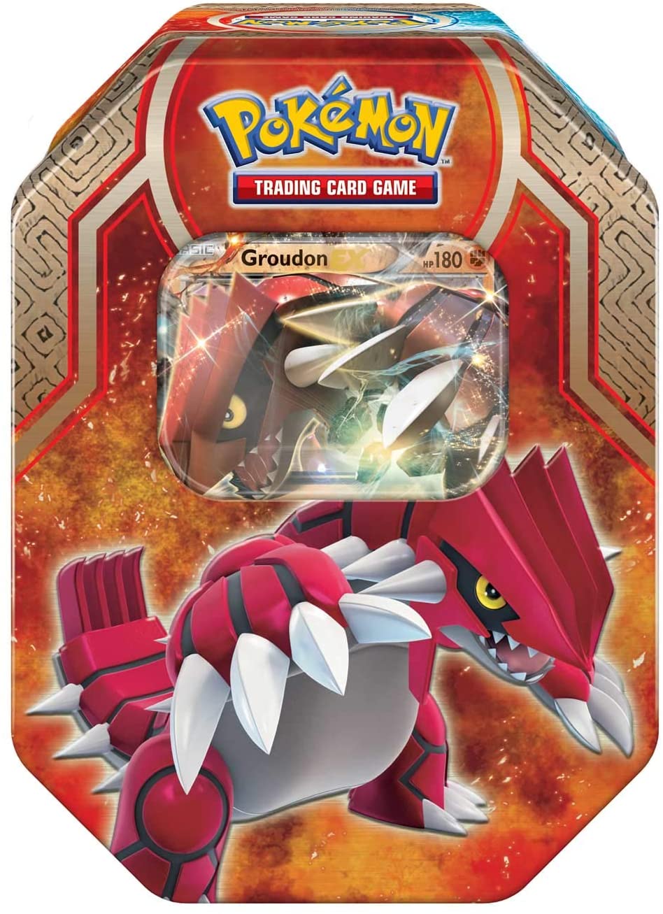 XY: Primal Clash - Legends of Hoenn Collector's Tin (Groudon EX) | Jack's On Queen