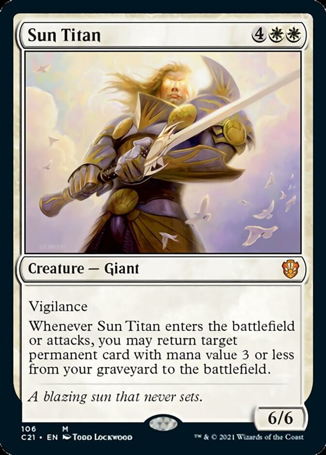 Sun Titan [Commander 2021] | Jack's On Queen