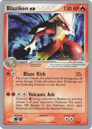 Blaziken ex (89/95) (Blaziken Tech - Chris Fulop) [World Championships 2004] | Jack's On Queen