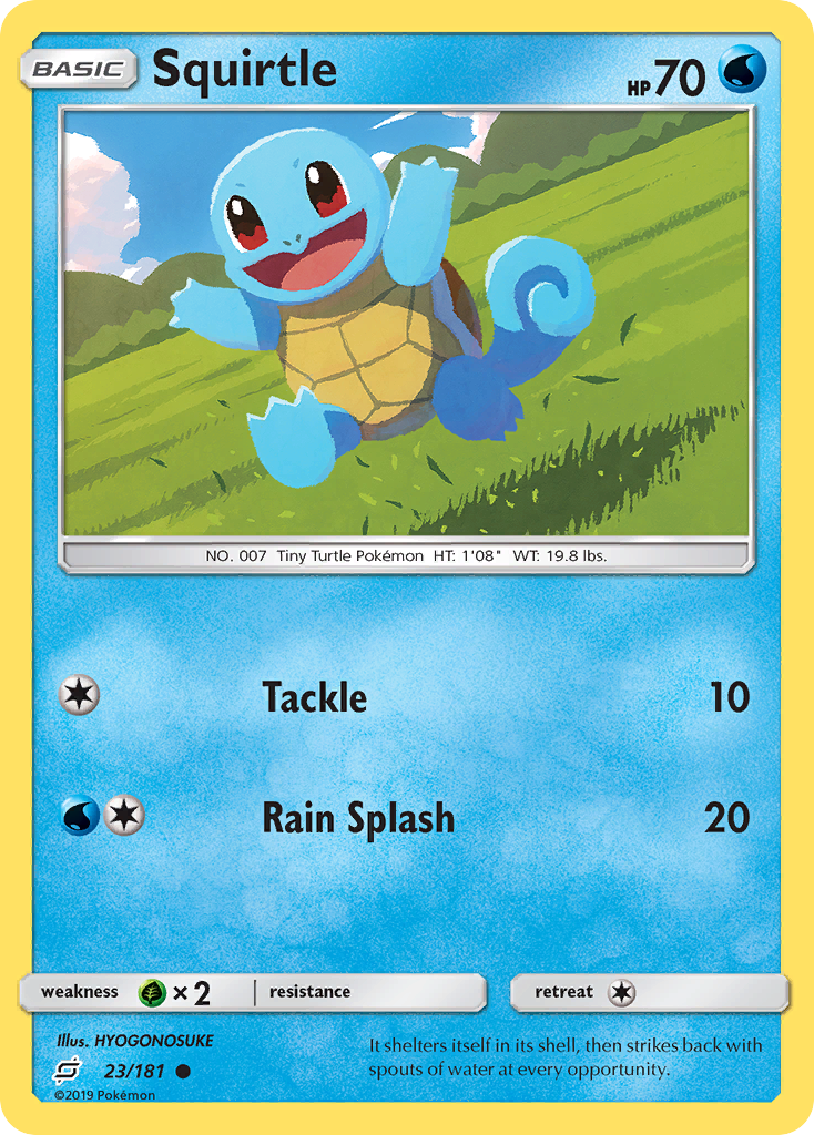 Squirtle (23/181) [Sun & Moon: Team Up] | Jack's On Queen