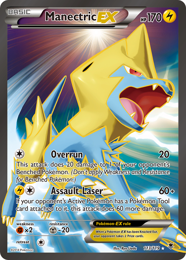 Manectric EX (113/119) [XY: Phantom Forces] | Jack's On Queen