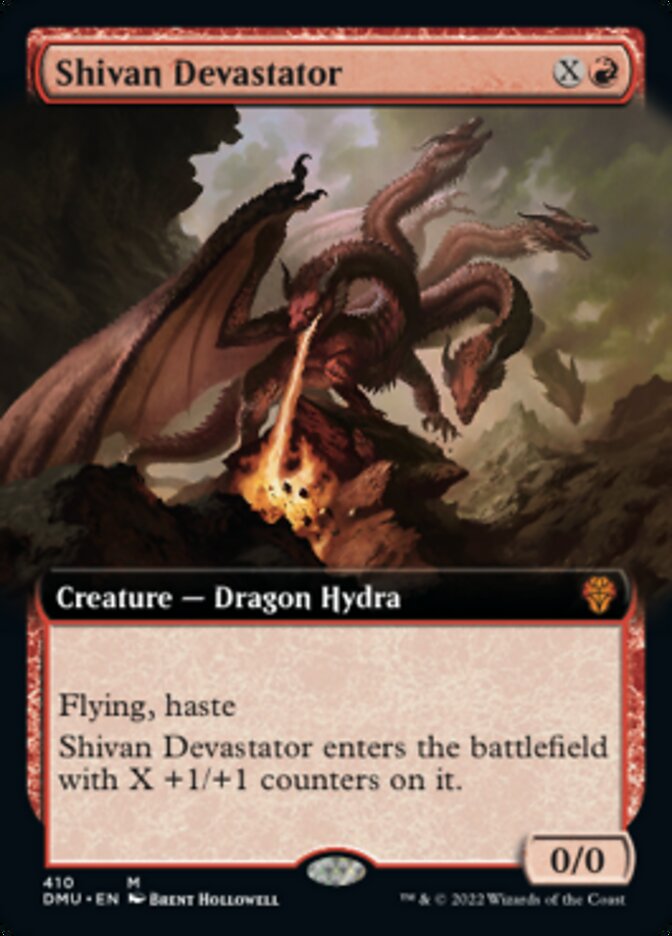 Shivan Devastator (Extended Art) [Dominaria United] | Jack's On Queen