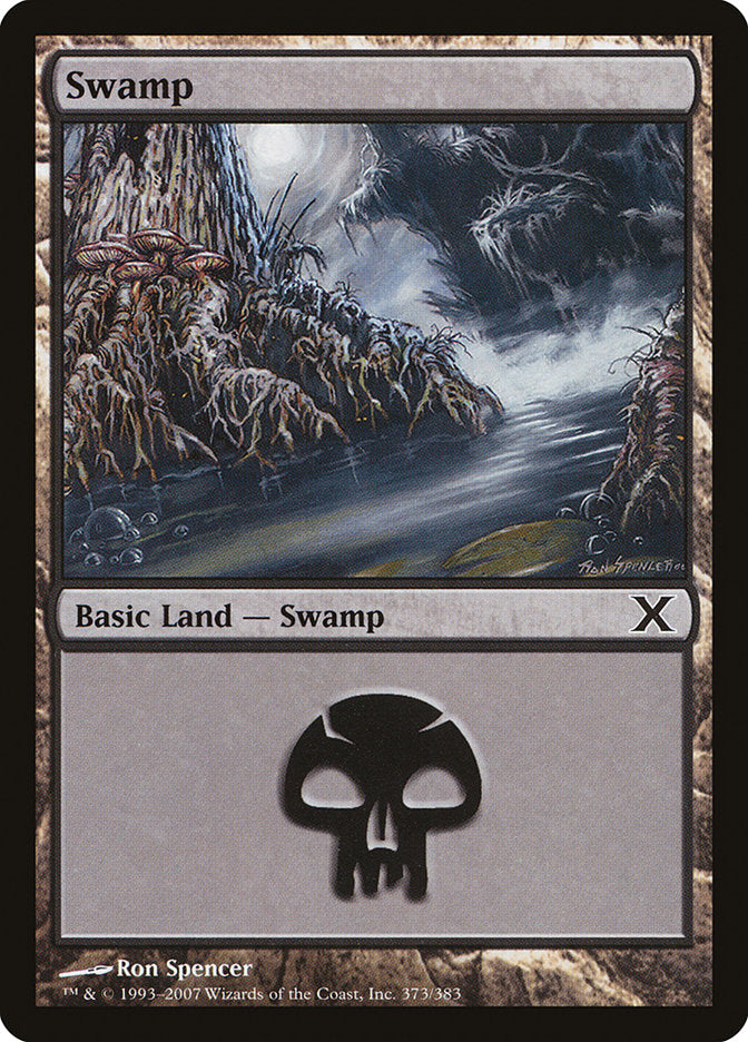 Swamp (373) [Tenth Edition] | Jack's On Queen