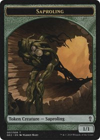 Saproling // Wurm Token [Ravnica Allegiance: Guild Kits] | Jack's On Queen