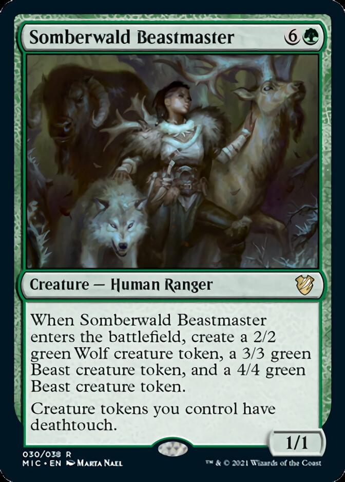 Somberwald Beastmaster [Innistrad: Midnight Hunt Commander] | Jack's On Queen