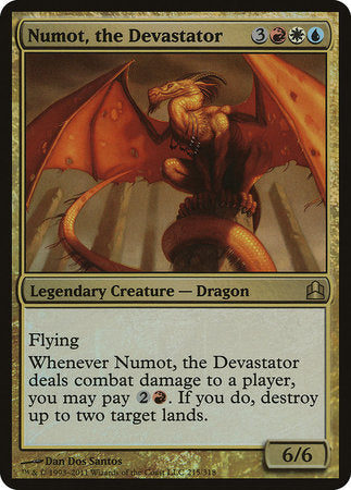 Numot, the Devastator (Oversized) [Commander 2011 Oversized] | Jack's On Queen