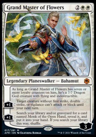Grand Master of Flowers (Promo Pack) [Dungeons & Dragons: Adventures in the Forgotten Realms Promos] | Jack's On Queen