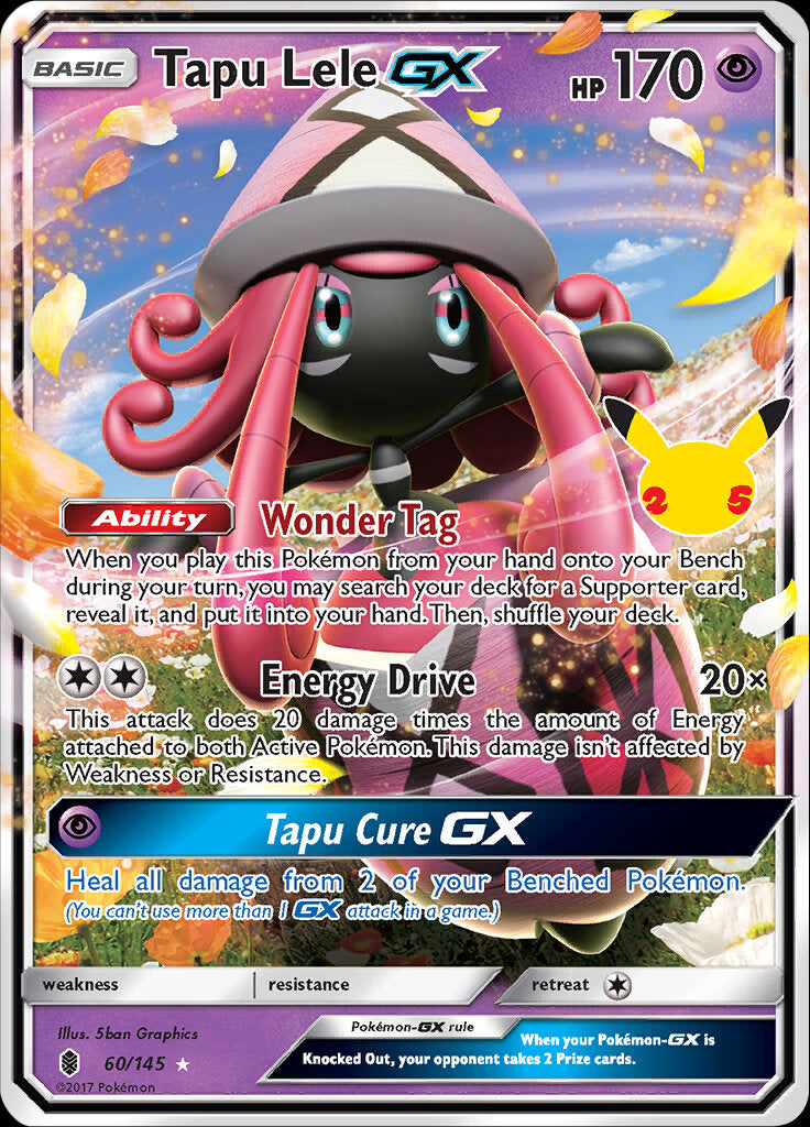 Tapu Lele GX (60/145) [Celebrations: 25th Anniversary - Classic Collection] | Jack's On Queen