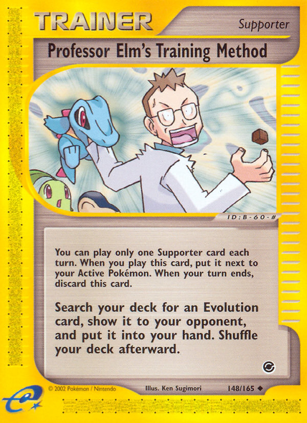 Professor Elm's Training Method (148/165) [Expedition: Base Set] | Jack's On Queen