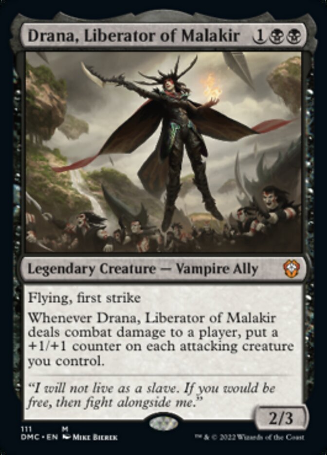 Drana, Liberator of Malakir [Dominaria United Commander] | Jack's On Queen