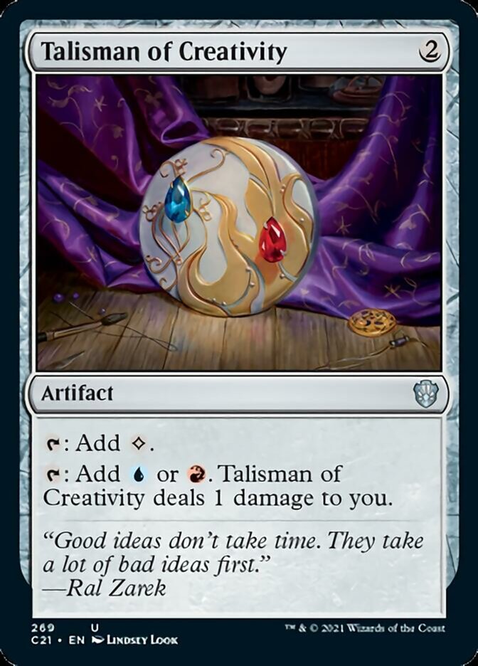 Talisman of Creativity [Commander 2021] | Jack's On Queen