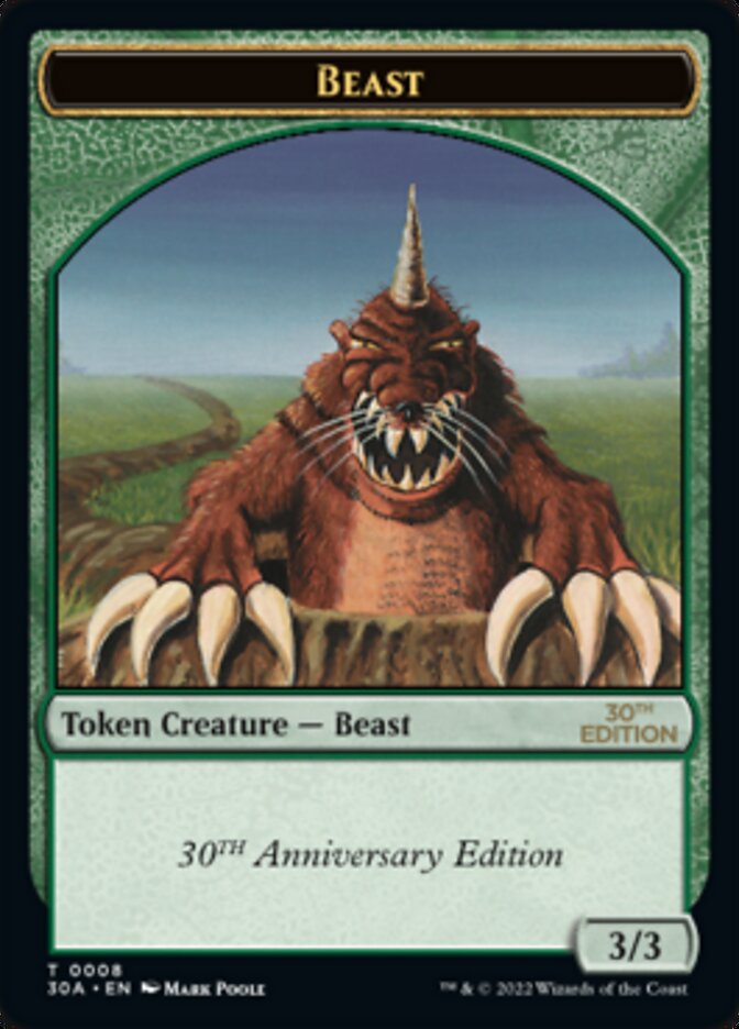 Beast Token [30th Anniversary Tokens] | Jack's On Queen