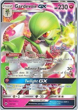 Gardevoir GX (93/147) (Infinite Force - Diego Cassiraga) [World Championships 2017] | Jack's On Queen