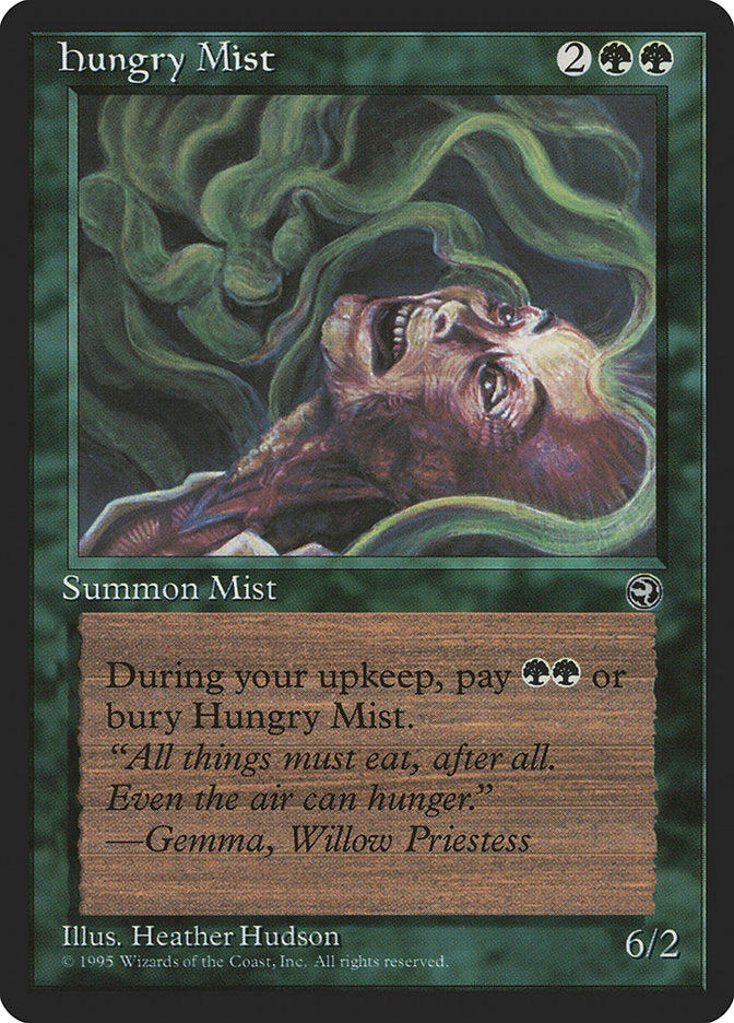 Hungry Mist (Gemma Flavor Text) [Homelands] | Jack's On Queen