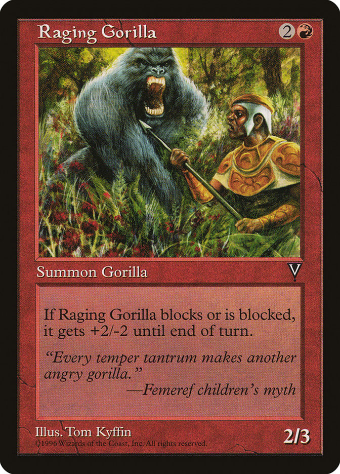 Raging Gorilla [Visions] | Jack's On Queen