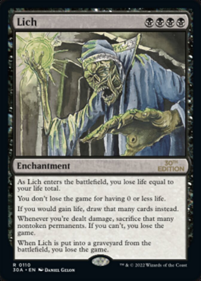 Lich [30th Anniversary Edition] | Jack's On Queen