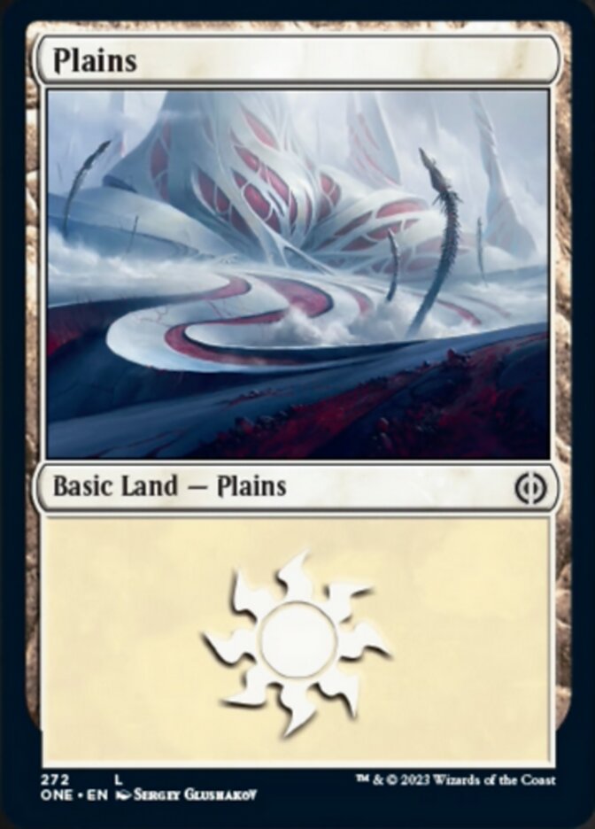 Plains (272) [Phyrexia: All Will Be One] | Jack's On Queen