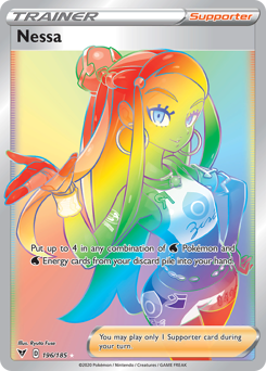 Nessa (196/185) [Sword & Shield: Vivid Voltage] | Jack's On Queen