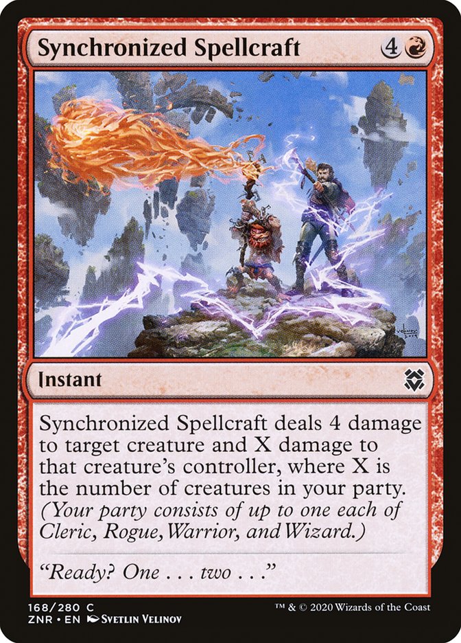 Synchronized Spellcraft [Zendikar Rising] | Jack's On Queen