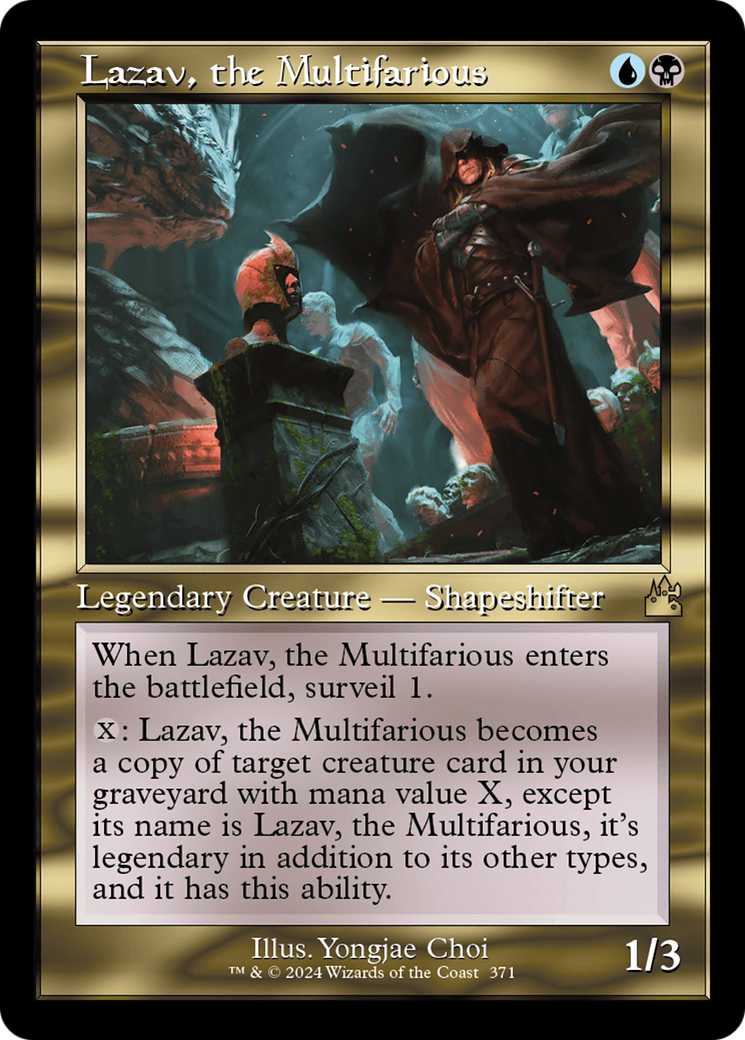 Lazav, the Multifarious (Retro Frame) [Ravnica Remastered] | Jack's On Queen