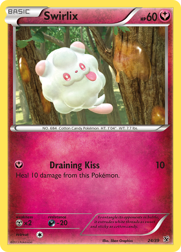 Swirlix (24/39) [XY: Kalos Starter Set] | Jack's On Queen