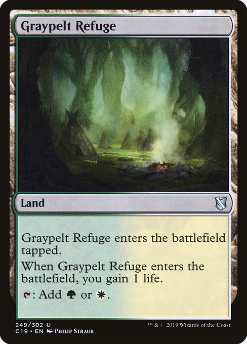 Graypelt Refuge [Commander 2019] | Jack's On Queen