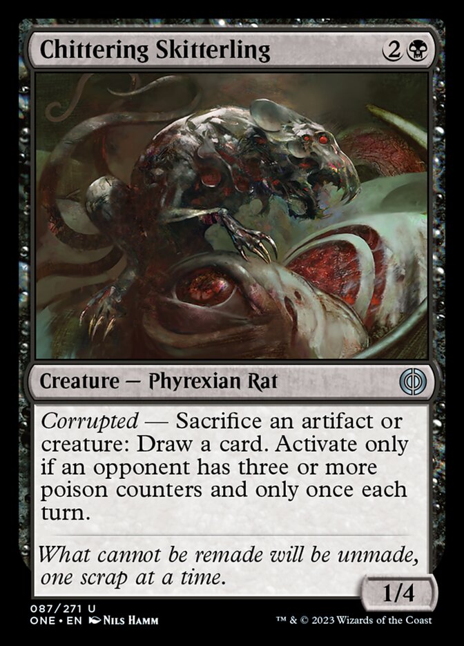 Chittering Skitterling [Phyrexia: All Will Be One] | Jack's On Queen