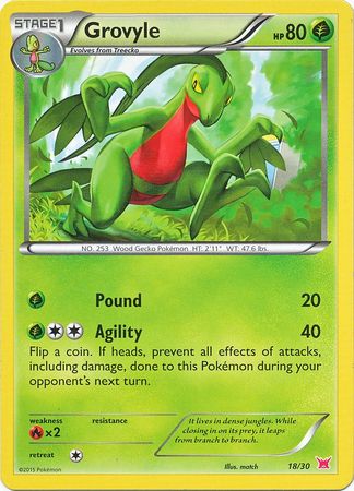 Grovyle (18/30) [XY: Trainer Kit 2 - Latias] | Jack's On Queen