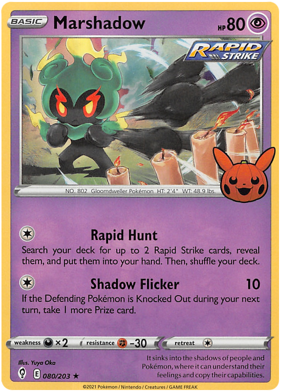 Marshadow (080/203) [Trick or Trade 2023] | Jack's On Queen