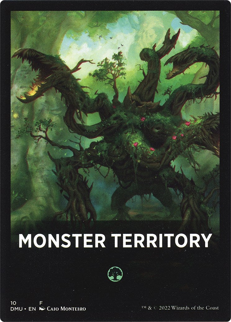 Monster Territory Theme Card [Dominaria United Tokens] | Jack's On Queen