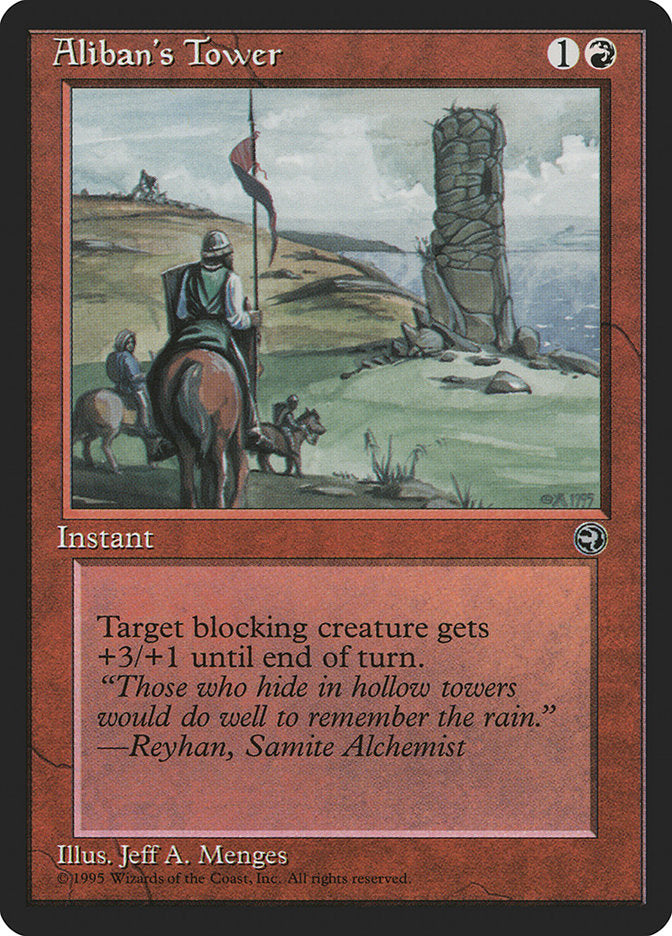 Aliban's Tower (Reyhan Flavor Text) [Homelands] | Jack's On Queen