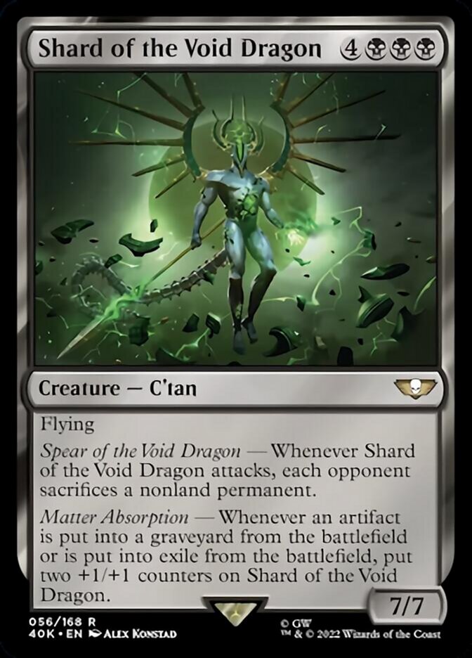 Shard of the Void Dragon (Surge Foil) [Universes Beyond: Warhammer 40,000] | Jack's On Queen