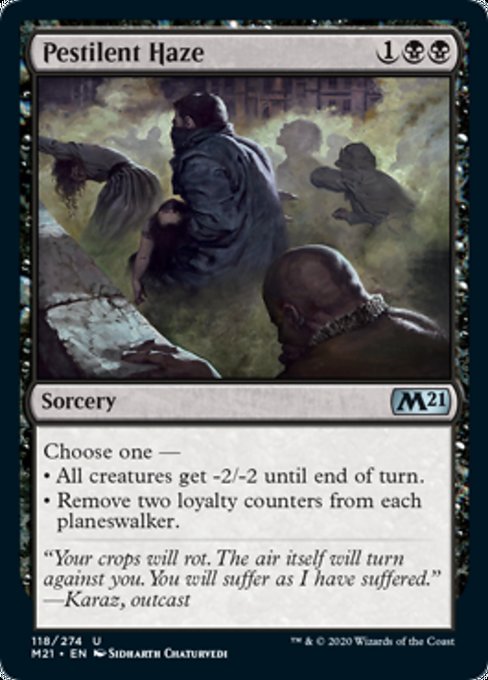 Pestilent Haze [Core Set 2021] | Jack's On Queen