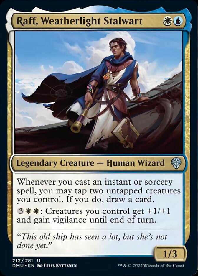 Raff, Weatherlight Stalwart [Dominaria United] | Jack's On Queen