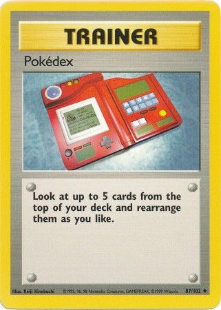 Pokedex (87/102) [Base Set Unlimited] | Jack's On Queen