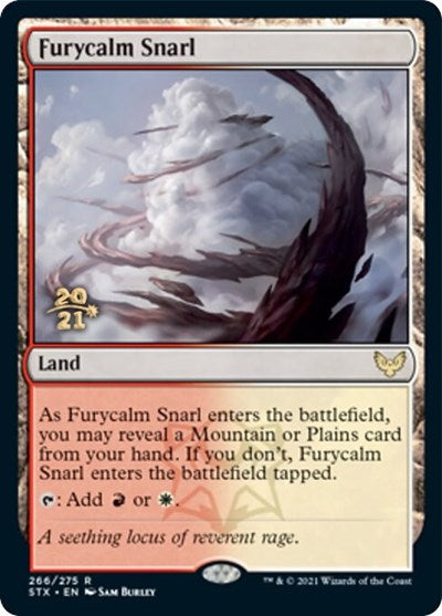 Furycalm Snarl [Strixhaven: School of Mages Prerelease Promos] | Jack's On Queen