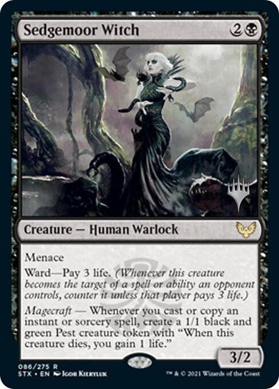 Sedgemoor Witch (Promo Pack) [Strixhaven: School of Mages Promos] | Jack's On Queen