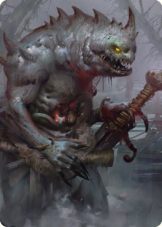 Gray Slaad Art Card [Commander Legends: Battle for Baldur's Gate Art Series] | Jack's On Queen