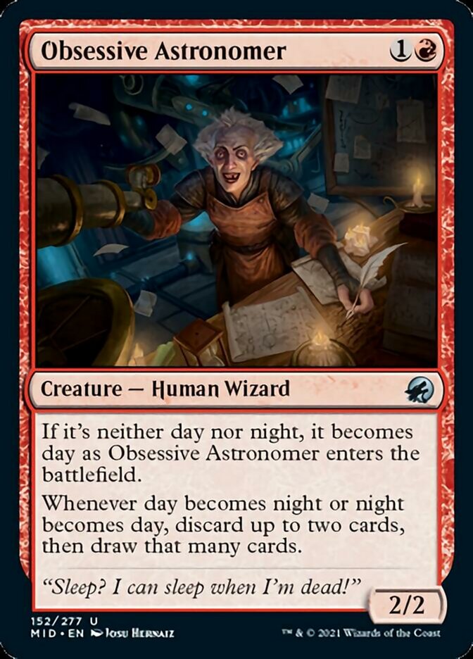 Obsessive Astronomer [Innistrad: Midnight Hunt] | Jack's On Queen