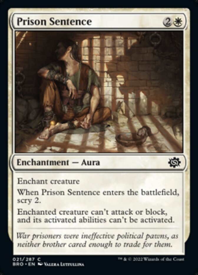 Prison Sentence [The Brothers' War] | Jack's On Queen