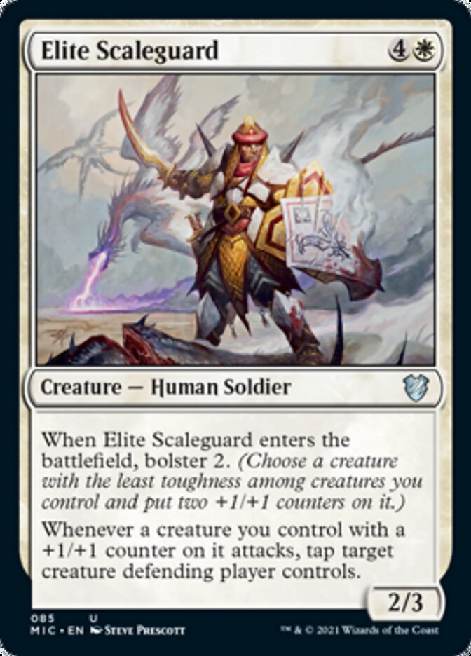 Elite Scaleguard [Innistrad: Midnight Hunt Commander] | Jack's On Queen